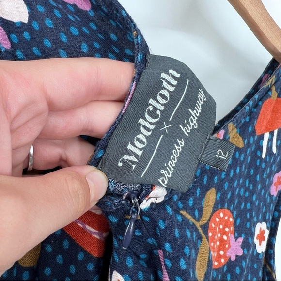 Modcloth x Princess Highway Floral Strawberry Printed Mini Dress - Picture 8 of 10